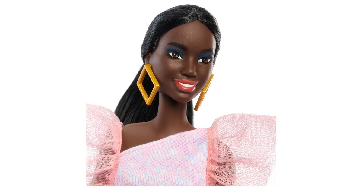 BarbieFashionistas #216 - Peach dress Pop  (65e verjaardag)
