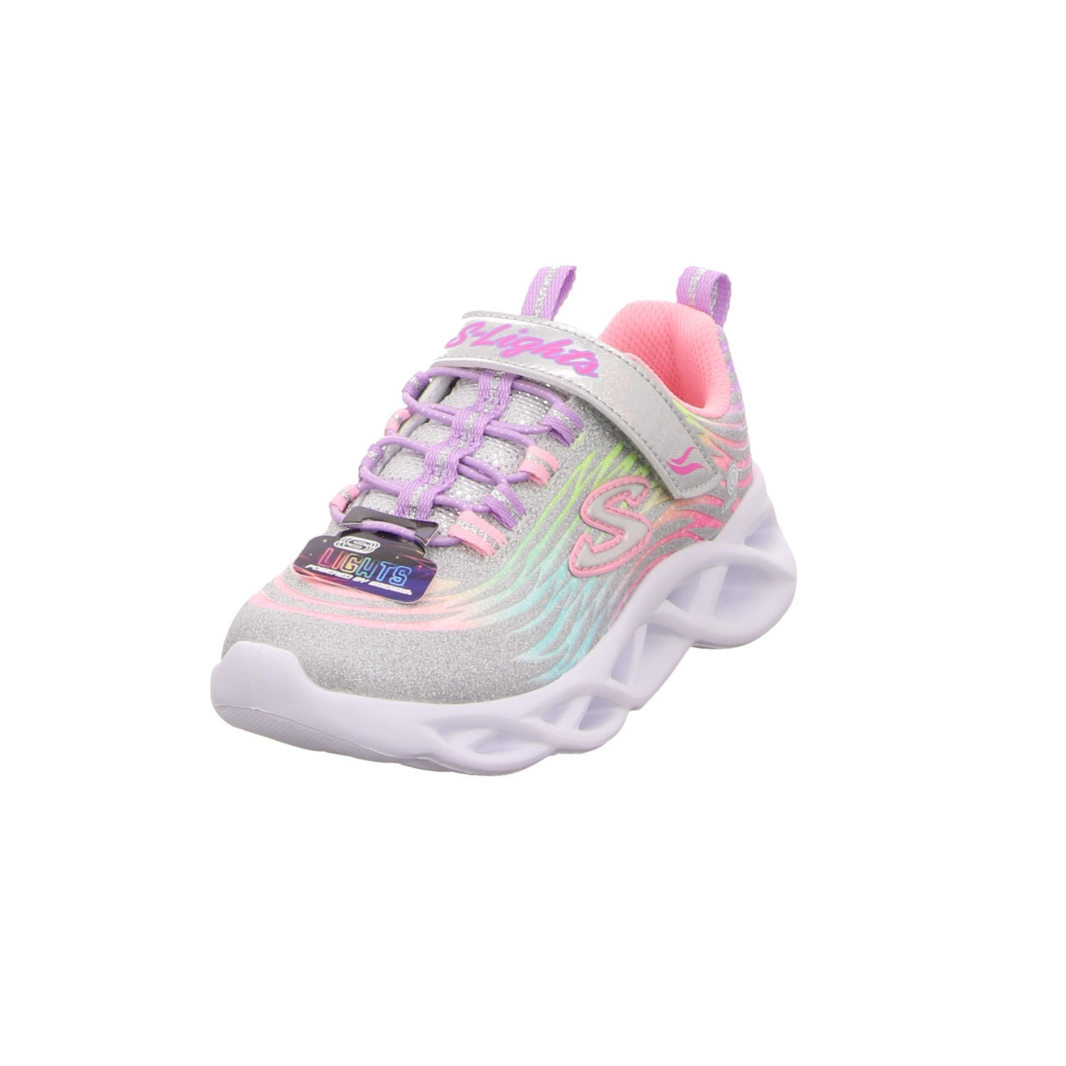 SKECHERS Sneaker gold/silber/bronce