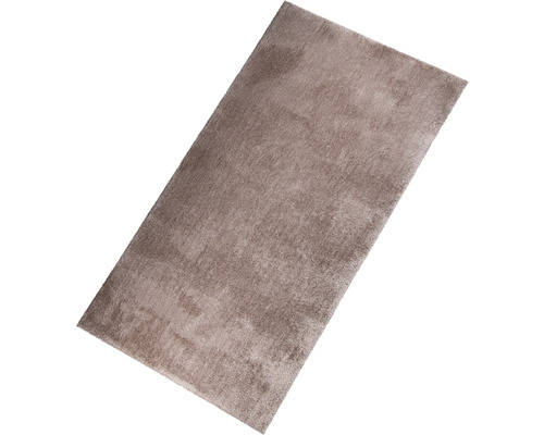 Vloerkleed Shaggy Wellness taupe 80x150 cm