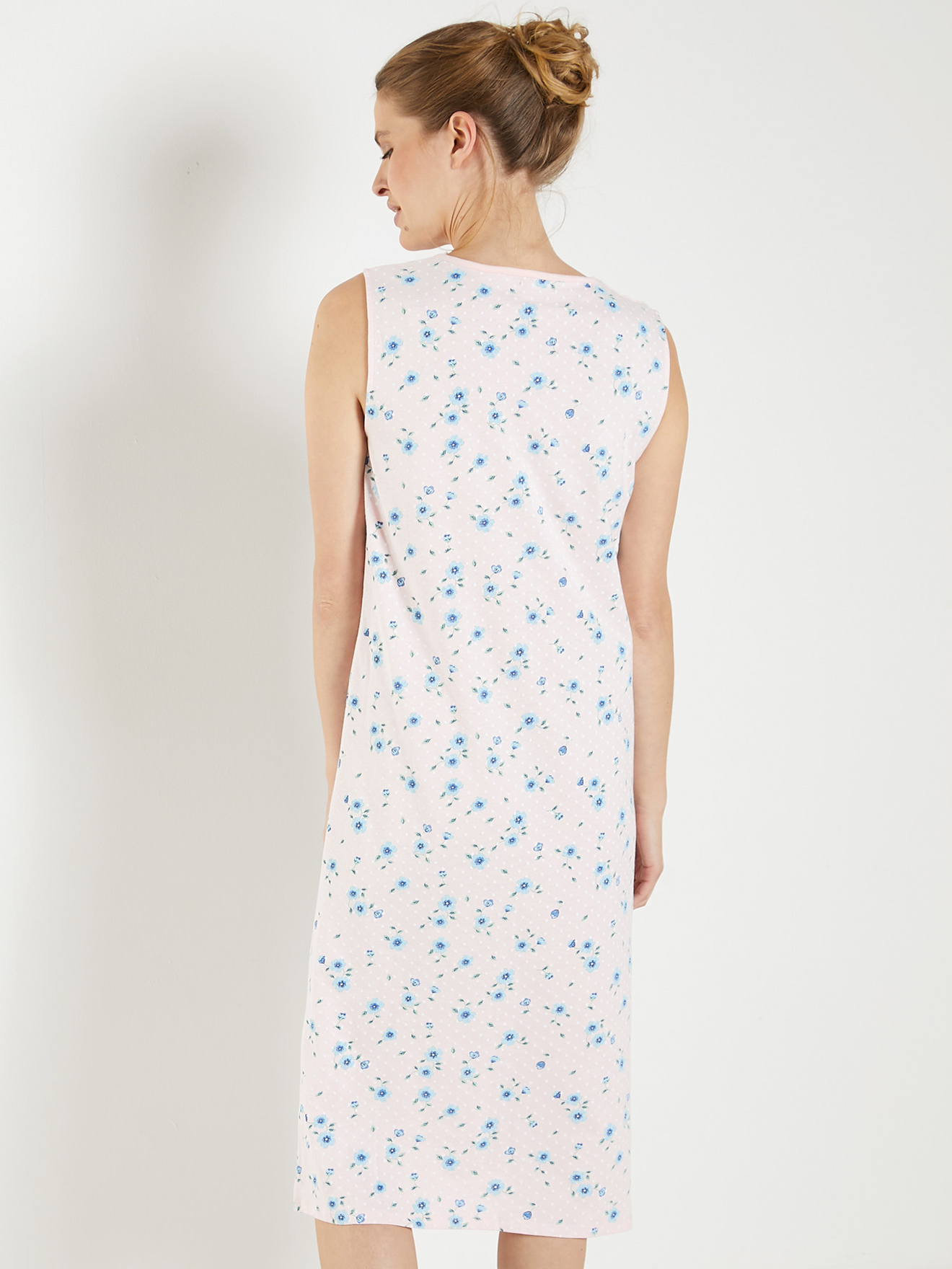 Chemise de nuit sans manches