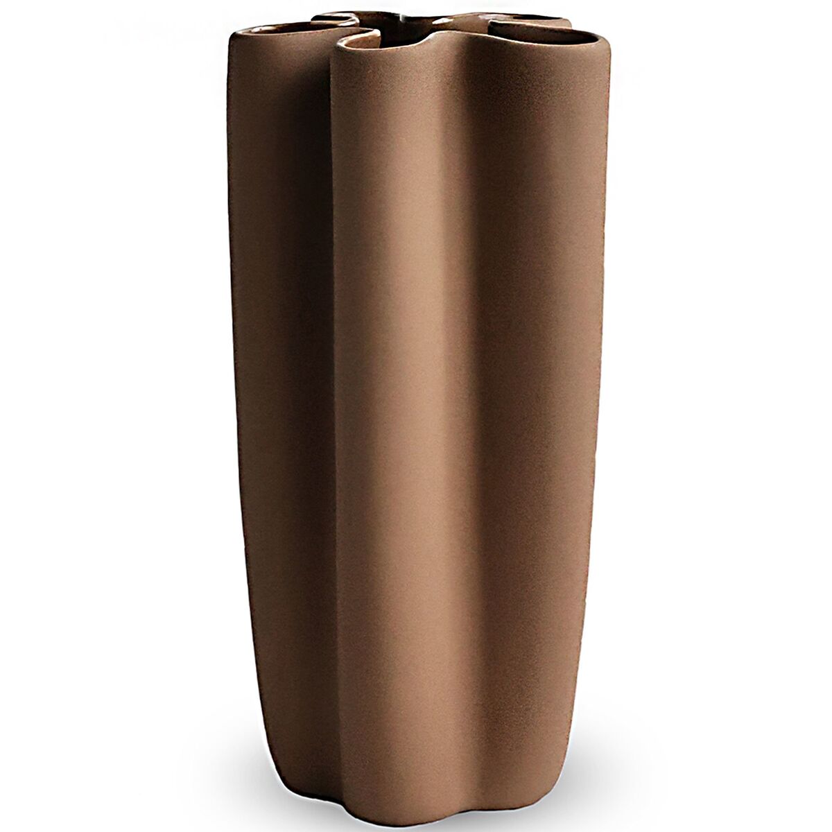 Tulipa vase, 30 cm, hazelnut