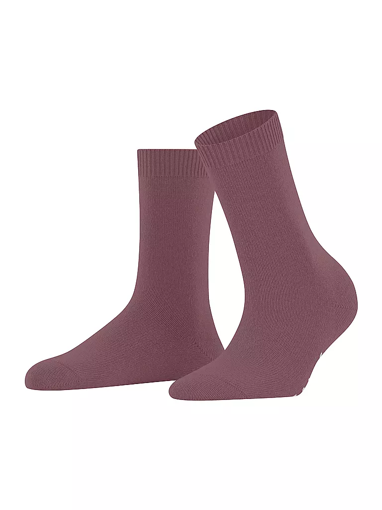 FALKE Socken COSY WOOL roan rouge rot
