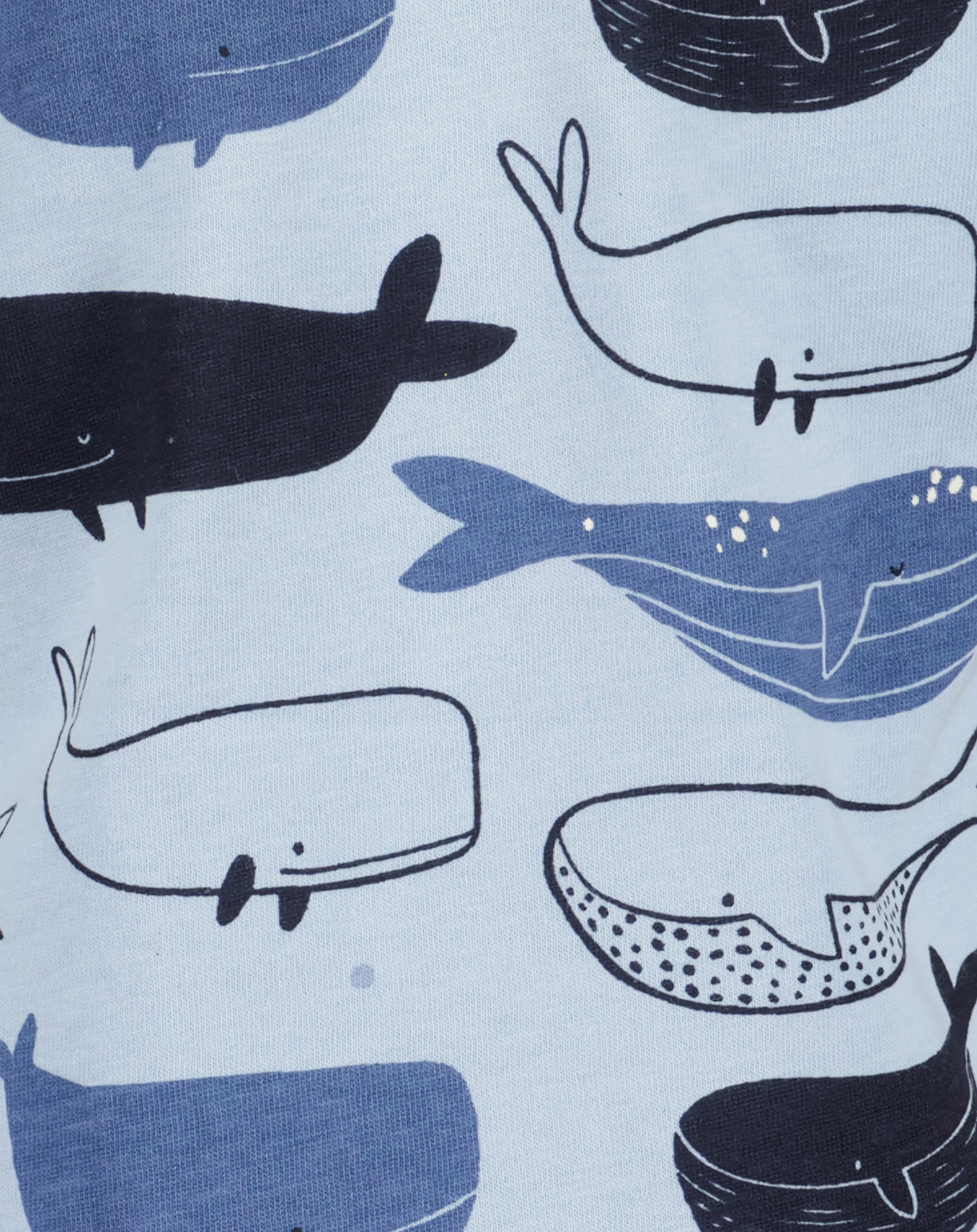 T-Shirt BALLENA in hellblau