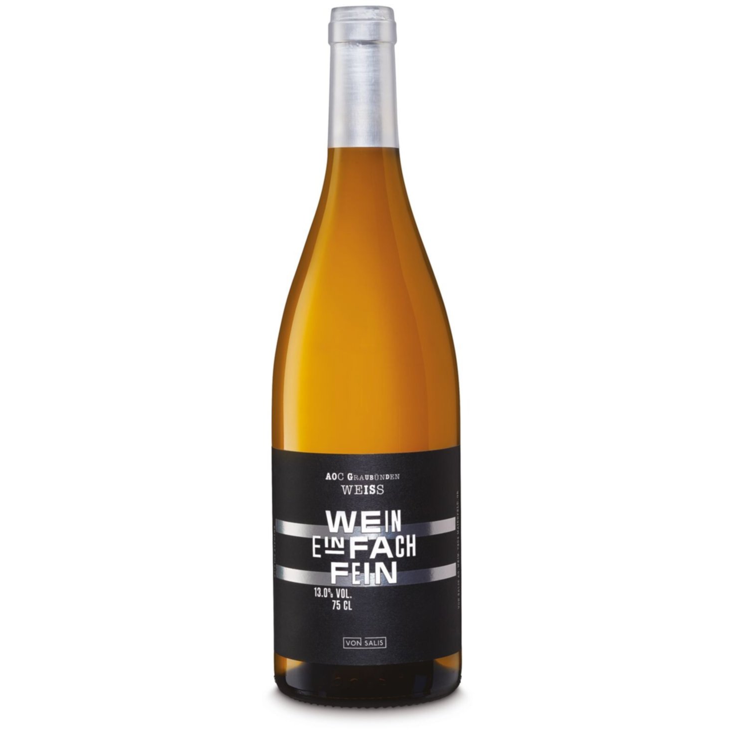 Graubünden AOC Wein Einfach Fein Weiss Weingut Von Salis -75cl