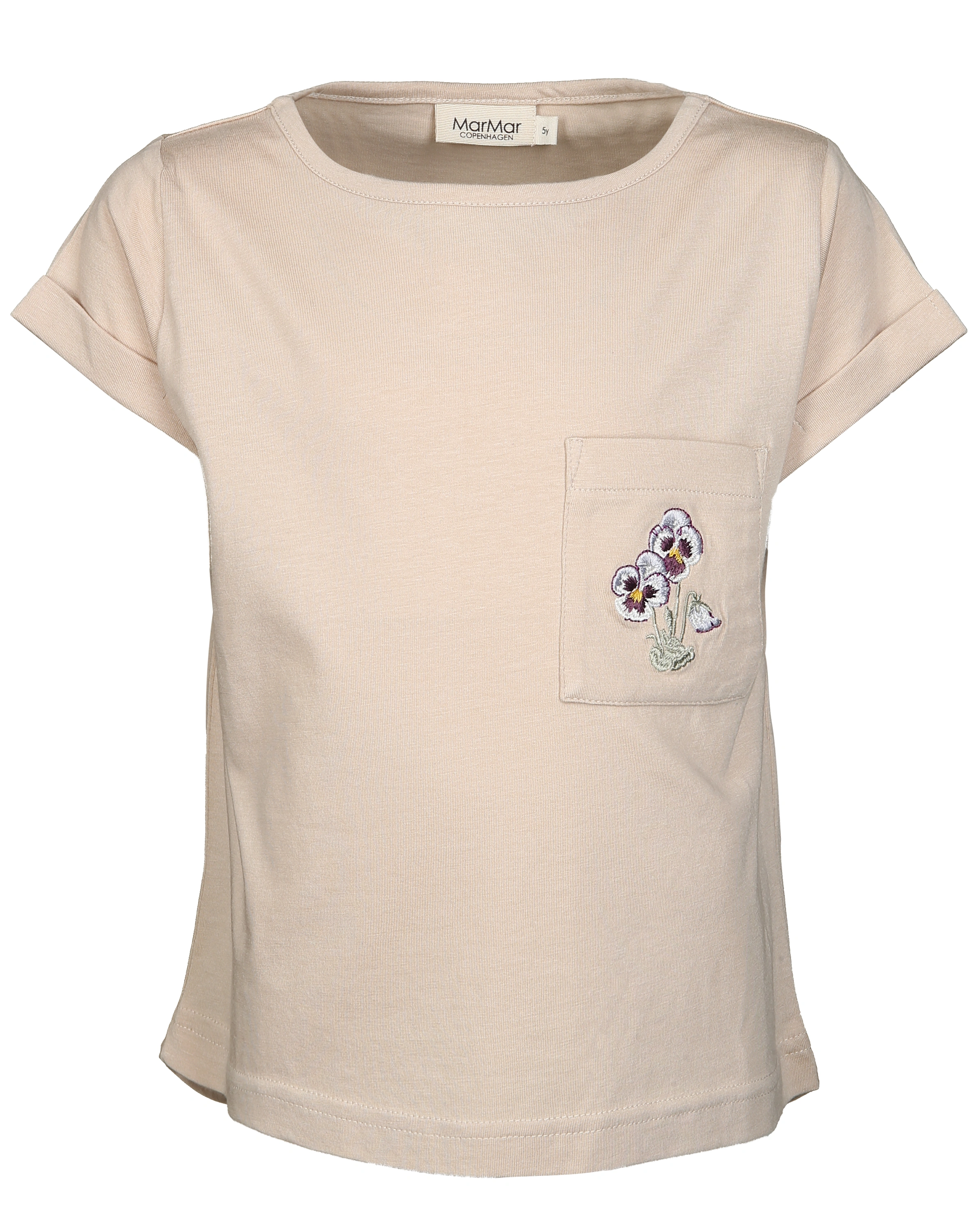 T-Shirt TAVORA FLOWER in rose moon