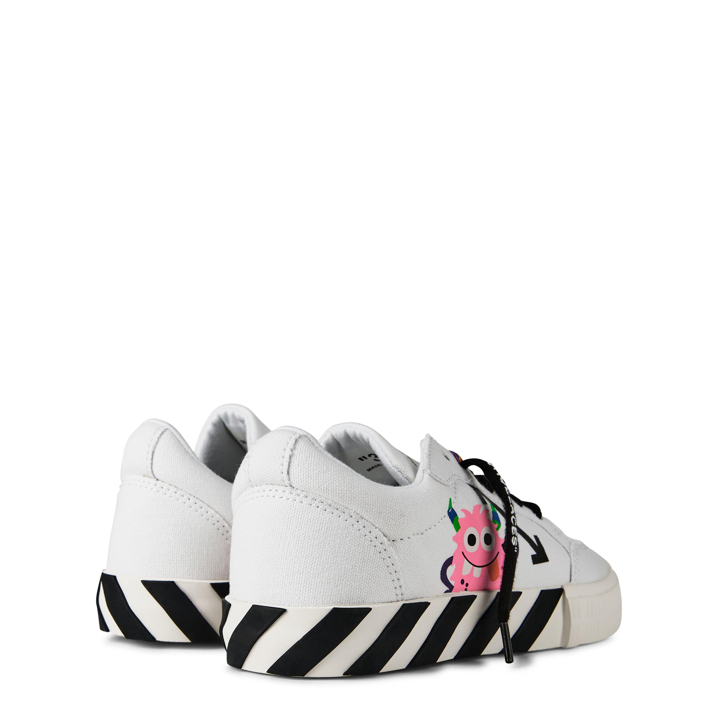 Off White Vulcanized Sneakers