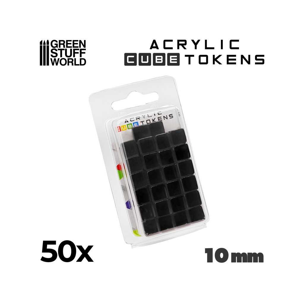 Set de 50 Cubes Transparents 10mm