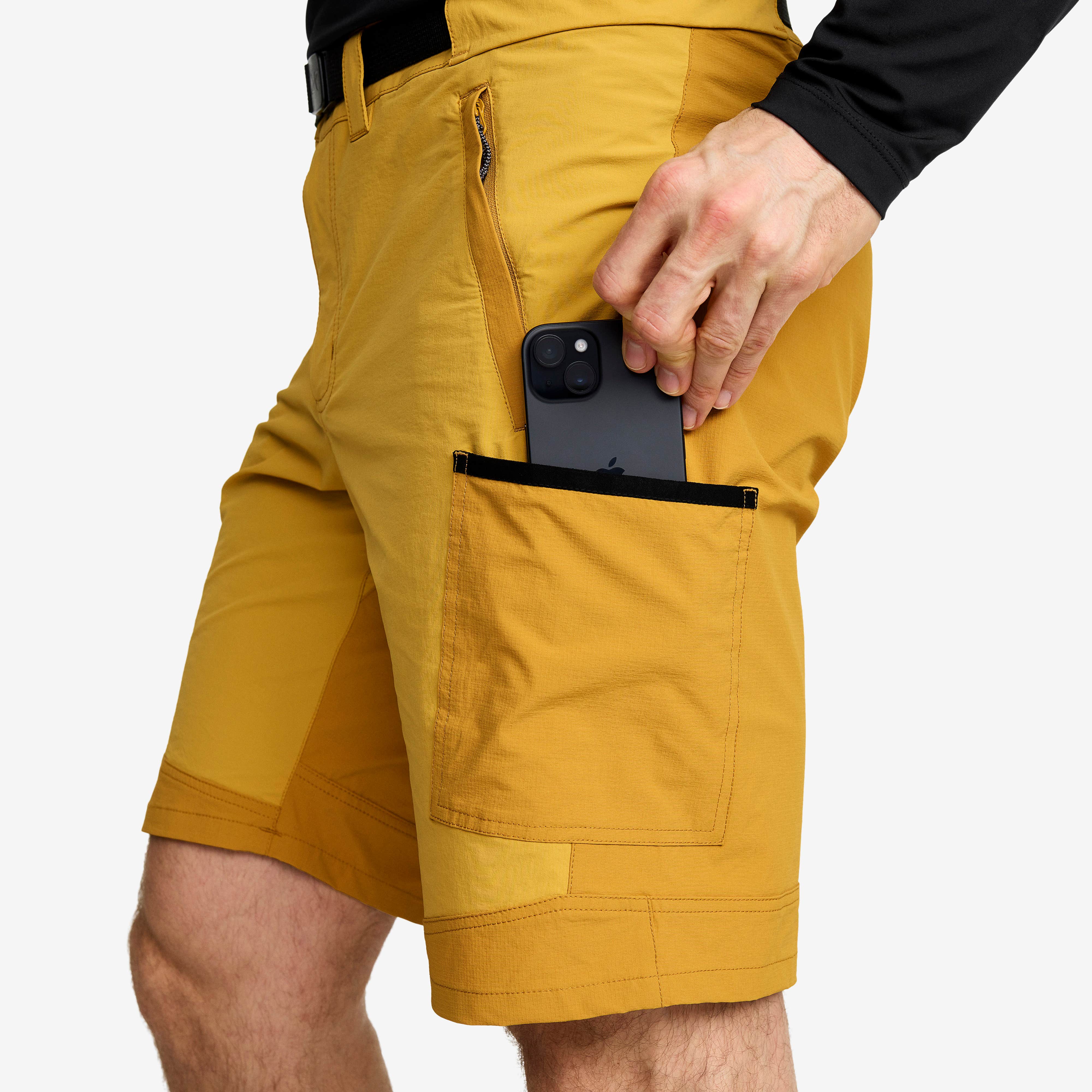 Elevate Pro Hiking Shorts Herre Harvest Gold/Sauterne