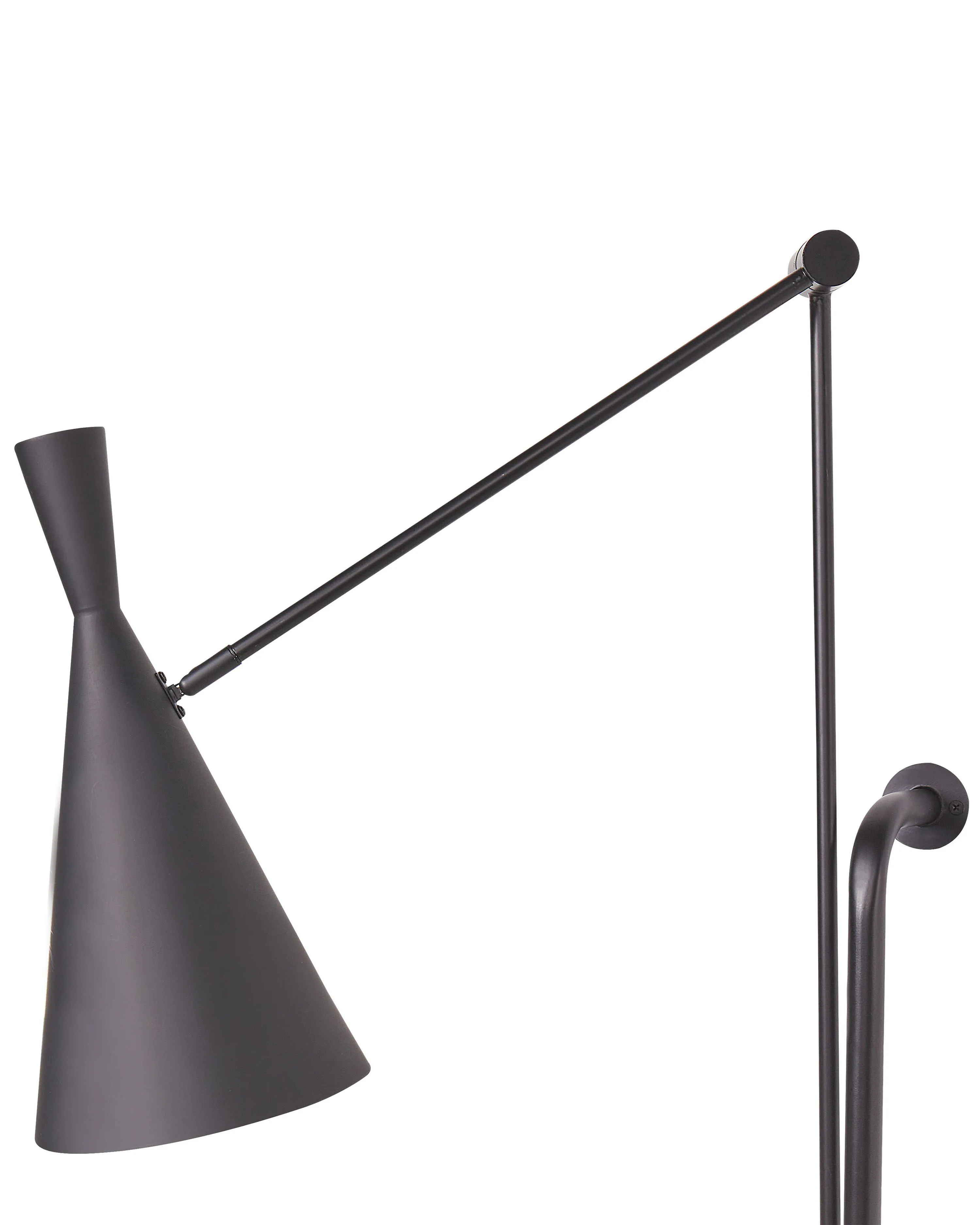 Wandlamp MARISA verstelbaar Metaal Zwart