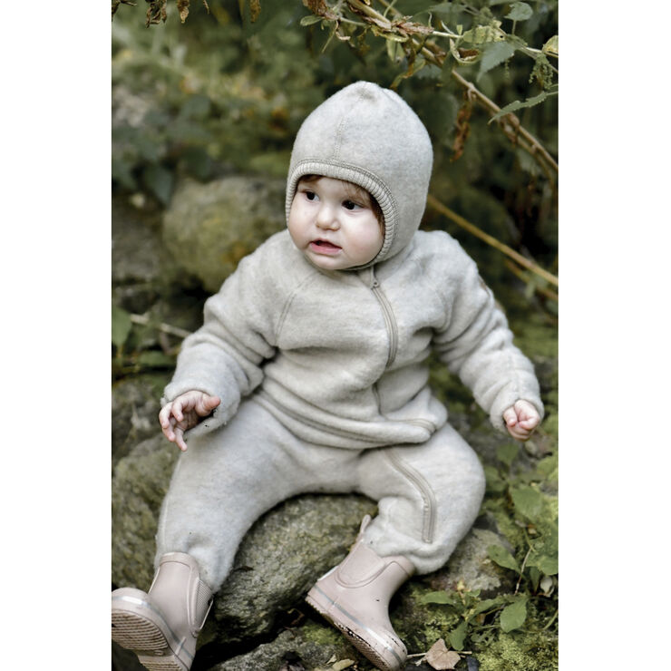 Mikk-Line Wool Fullface Melange offwhite