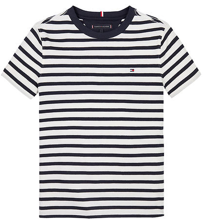 Tommy Hilfiger T-Shirt - Essential - Dark Nacht Navy/White Breto