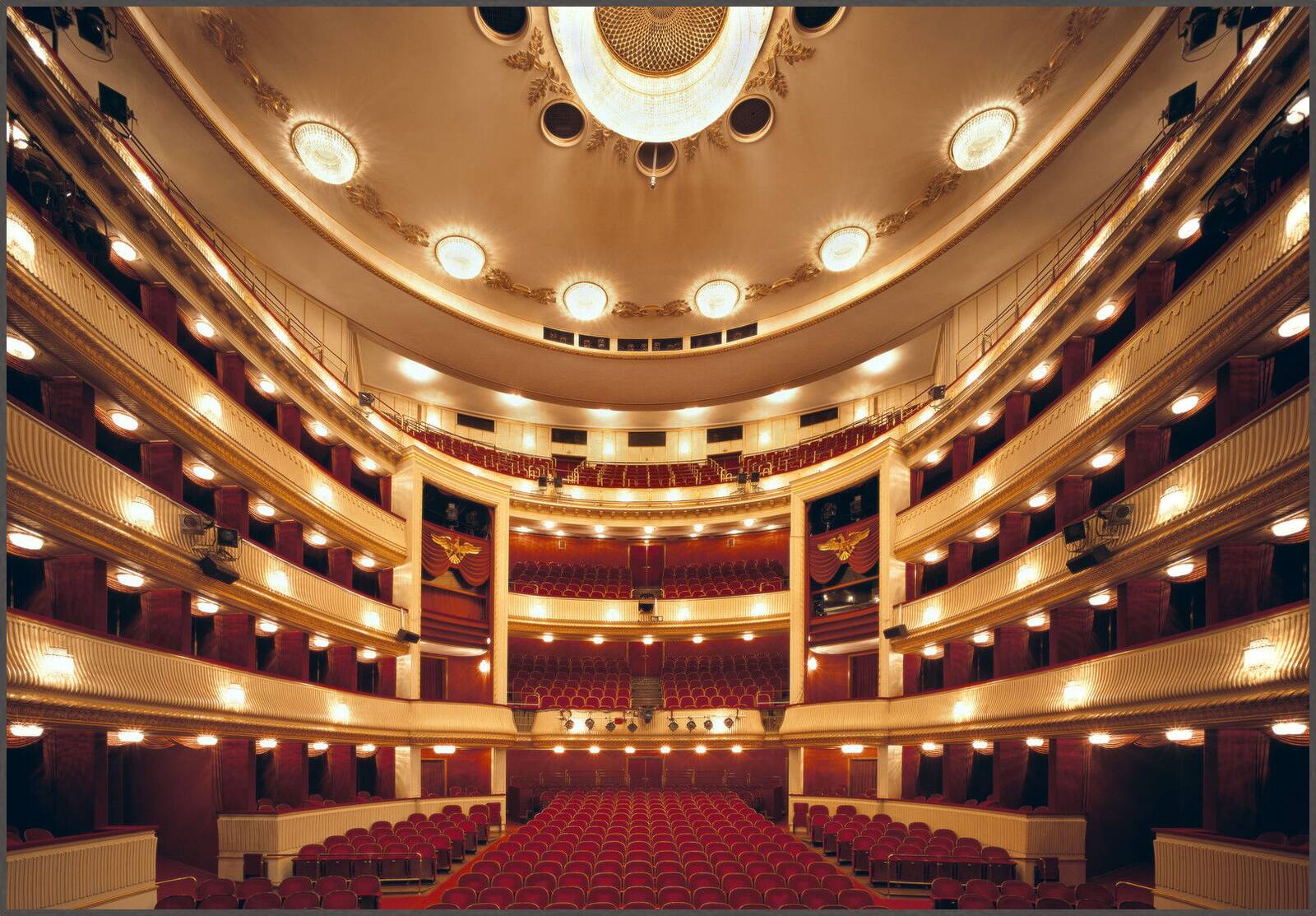Burgtheater Wien by Rafael Neff - Limited Edition. Edition of: 150. Signed.