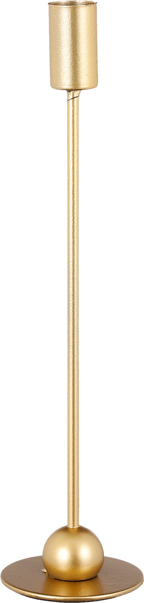 Mica Decorations kandelaar goud D 7 H 28 cm