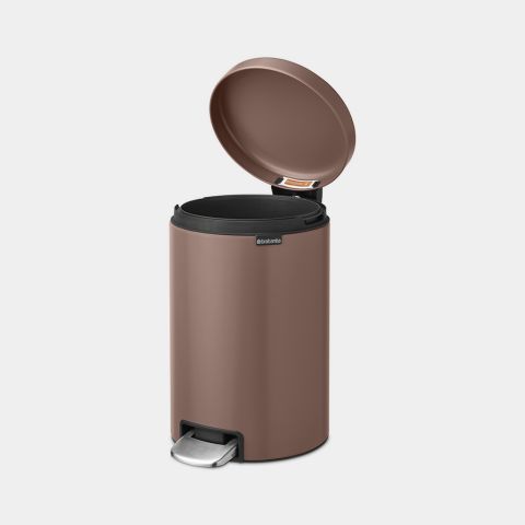 NewIcon Pedaalemmer 12 liter - Satin Taupe