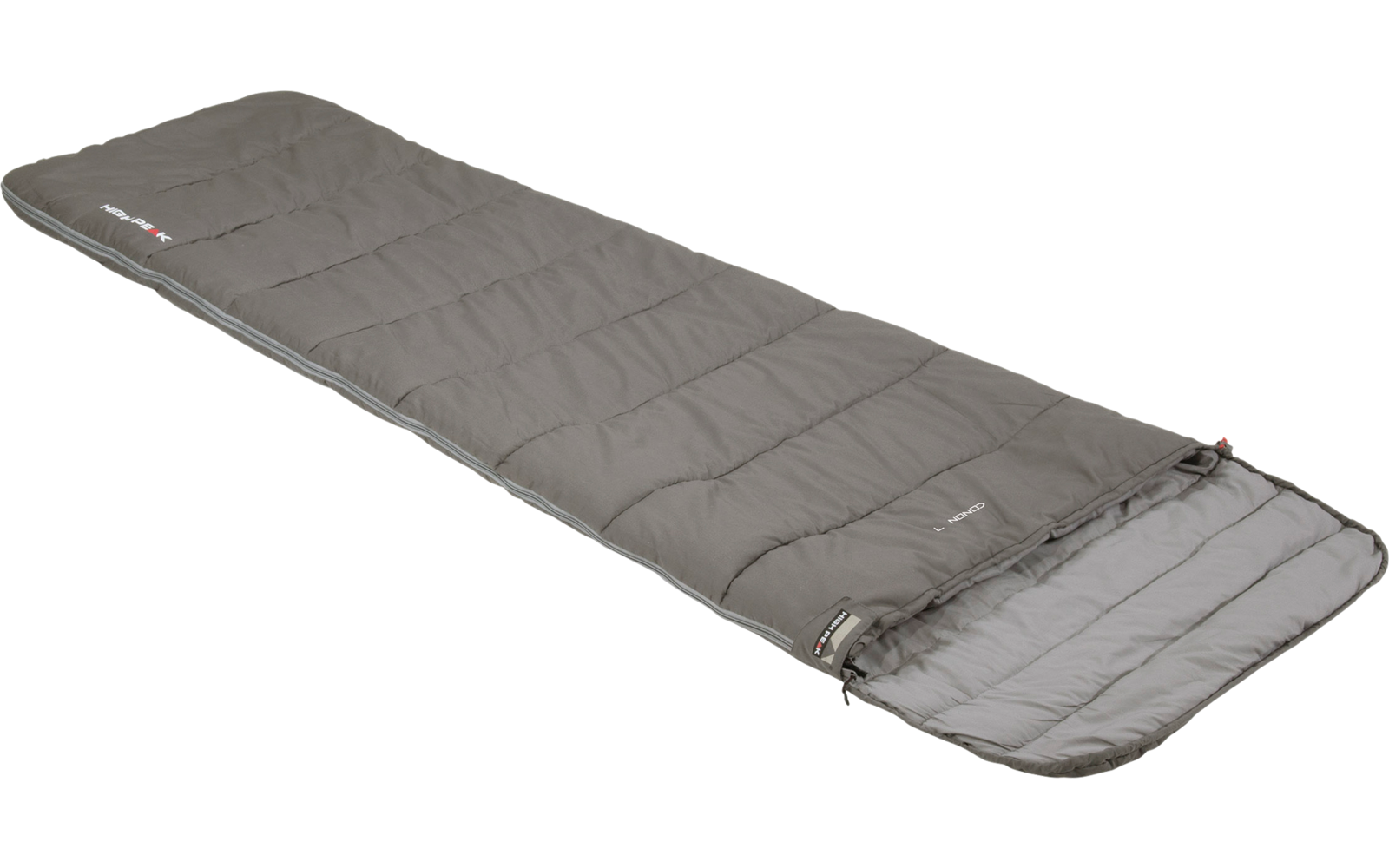 High Peak Conon 7 Deckenschlafsack 220 x 80 cm grau/hellgrau