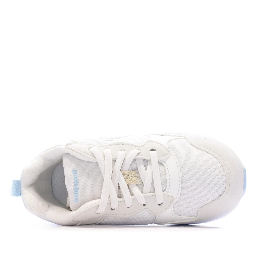 Le Coq Sportif Baskets Blanches Garçon Le Coq Sportif Lcs R500 Inf Iridescent Optical
