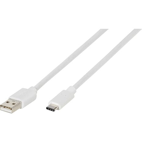 Vivanco USB-C/USB 2.0 kabel - hvid