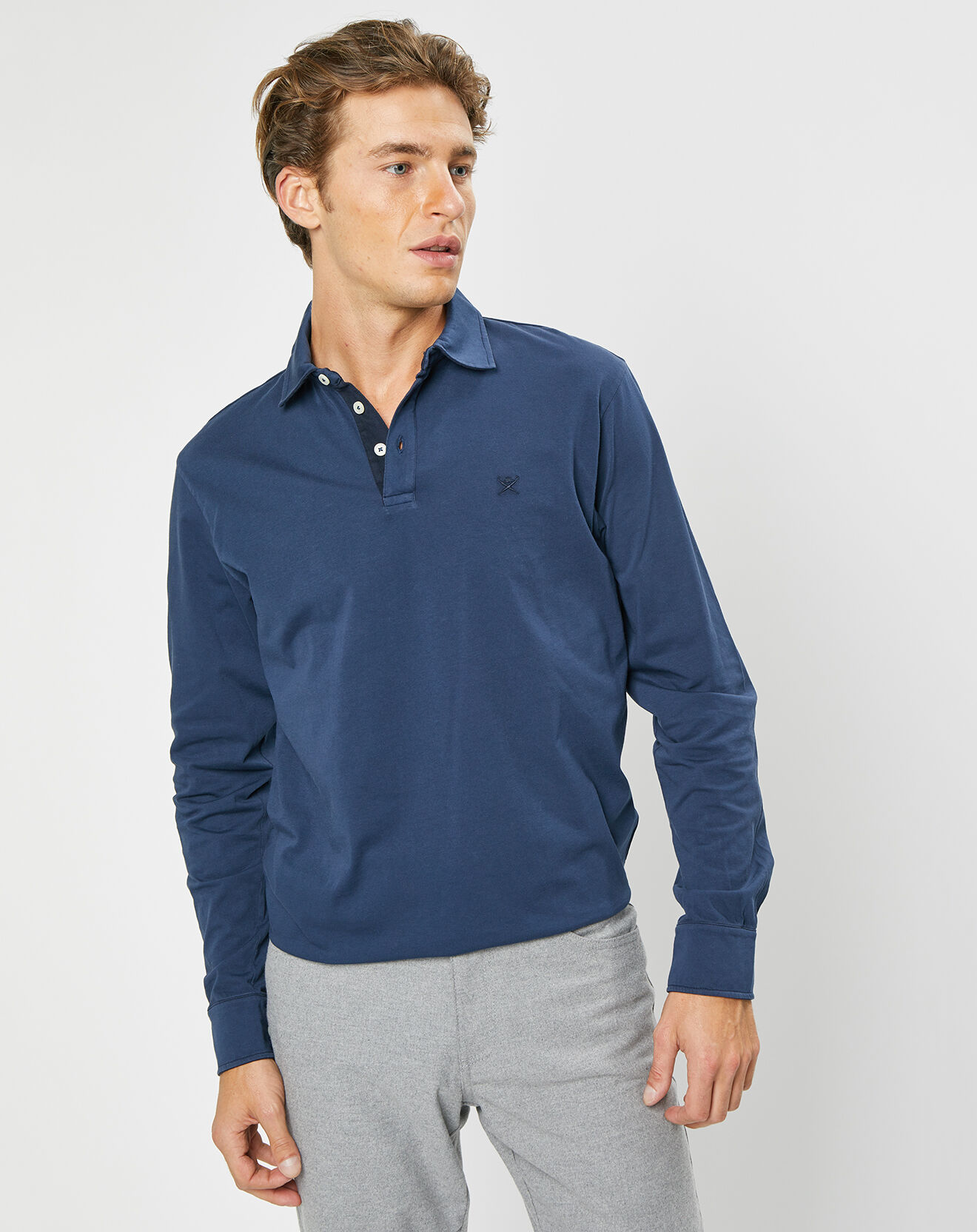 Hackett London Polo Classic Fit Gmd Jersey bleu