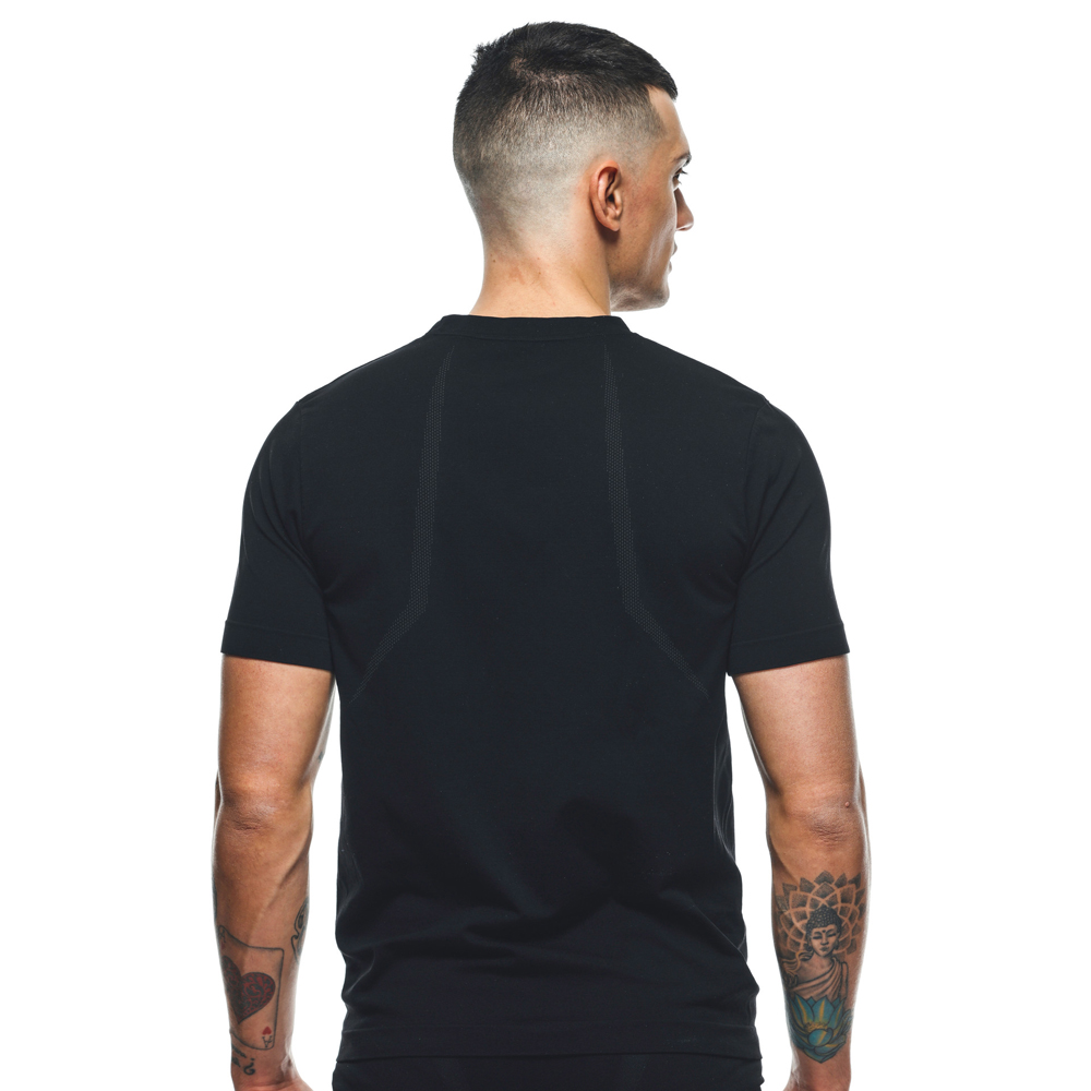 Dainese - T-shirt Thermique Quick Dry Noir / Bleu