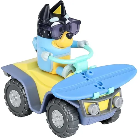 Moose Toys Bluey Strand Quad inklusive Figur Bandit