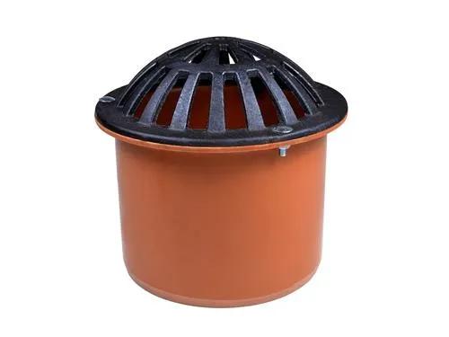 Wavin 425 mm kuppelrist med PVC-skørt, GG