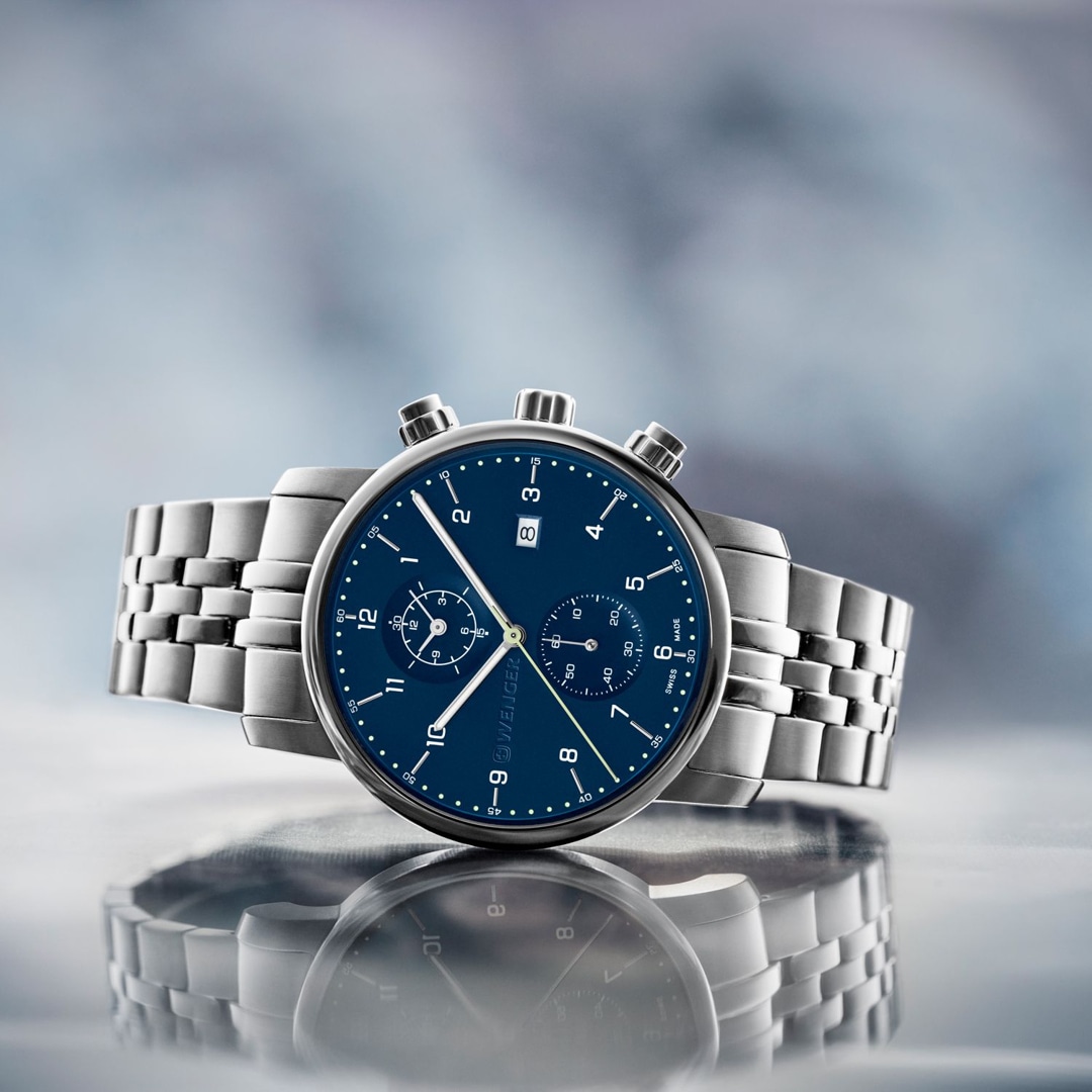 Wenger Urban Classic Chrono Blau Ø 42mm