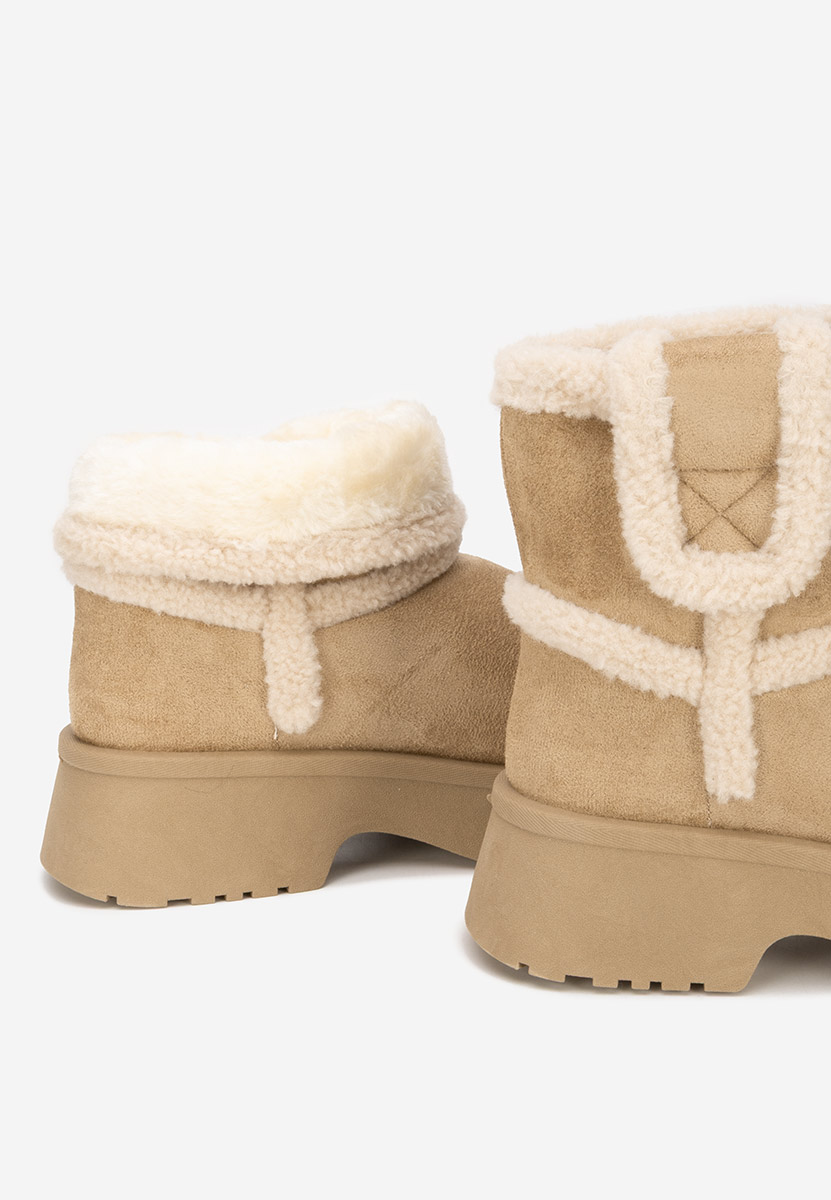 Bottes de neige femme kaki Sicona