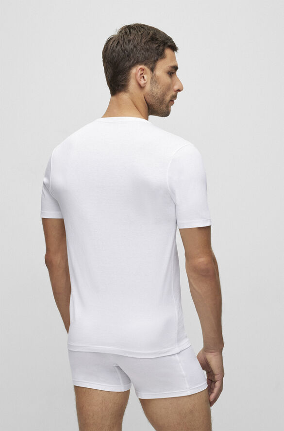 BOSS TShirt RN 3P Classic Hvid