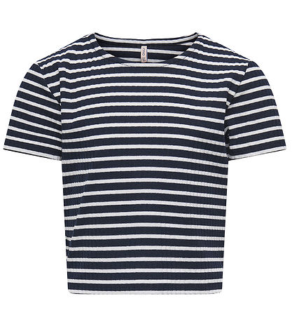 Kids Only T-Shirt - Rib - Noos - KogNella - Night Sky/Cloud Tanz