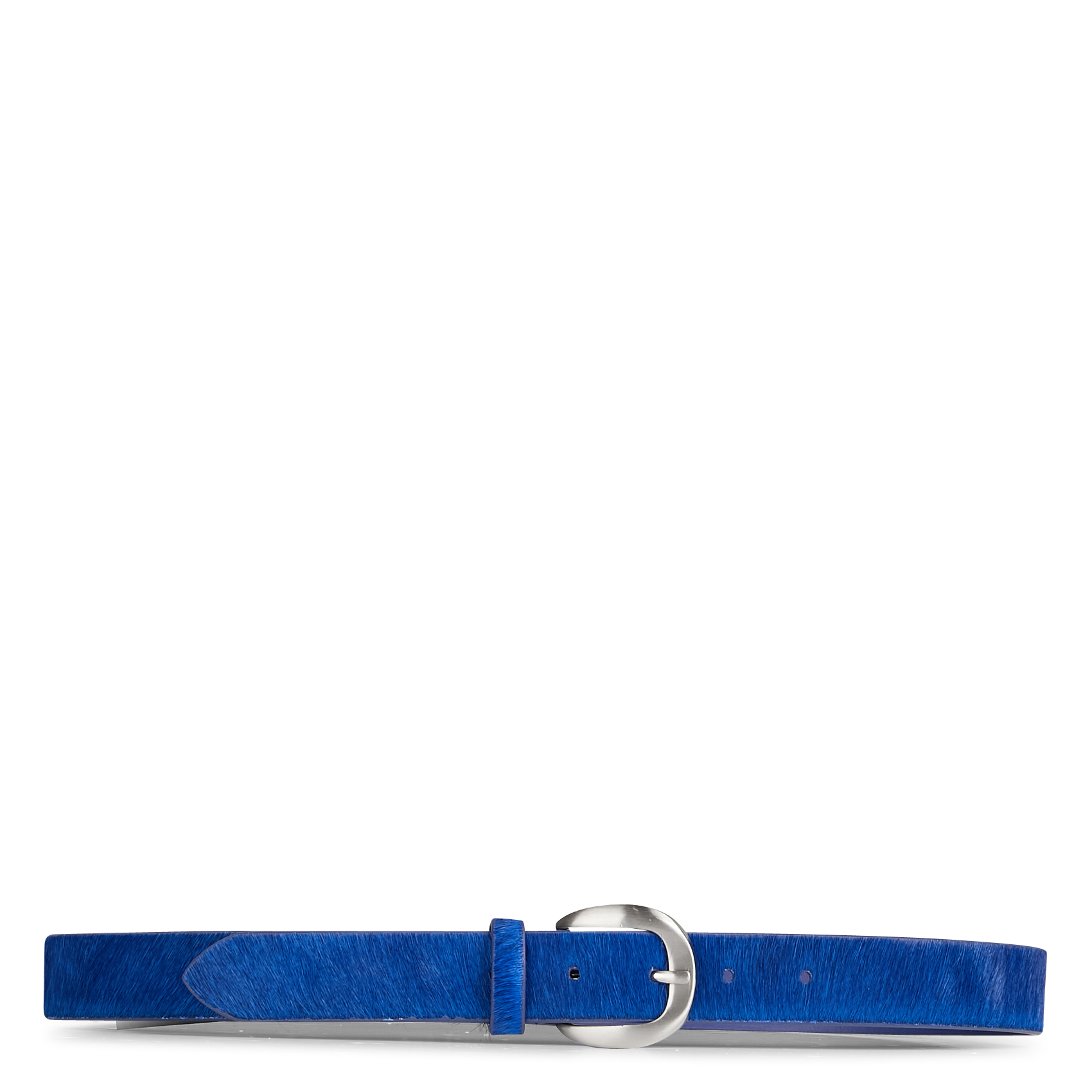 ARTIC - Ceinture en cuir poney| Bleu