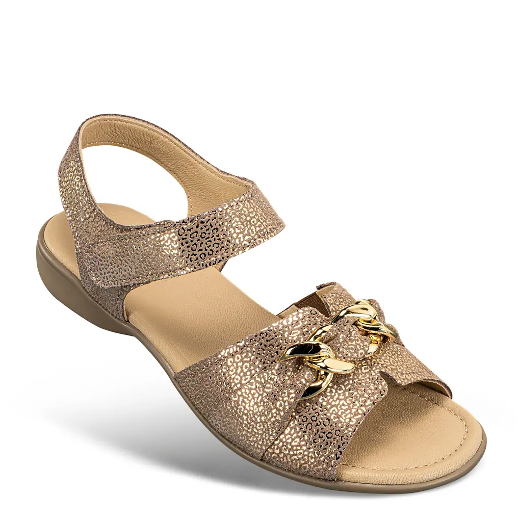 DAMEN - Sandale ELINA gold