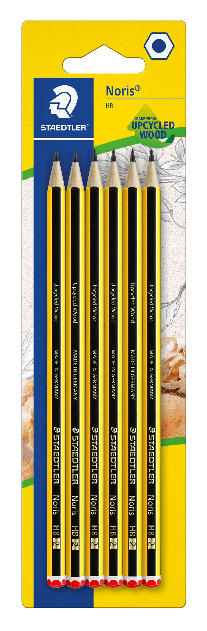 Lápis Noris HB 6 unidades Staedtler