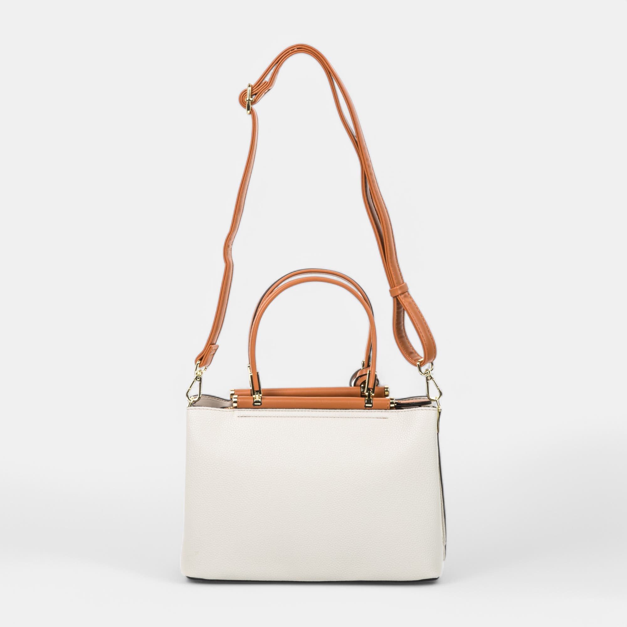Sac à main beige