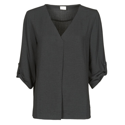 JDY - JDYDIVYA 3/4 TOP WVN NOOS - Noir