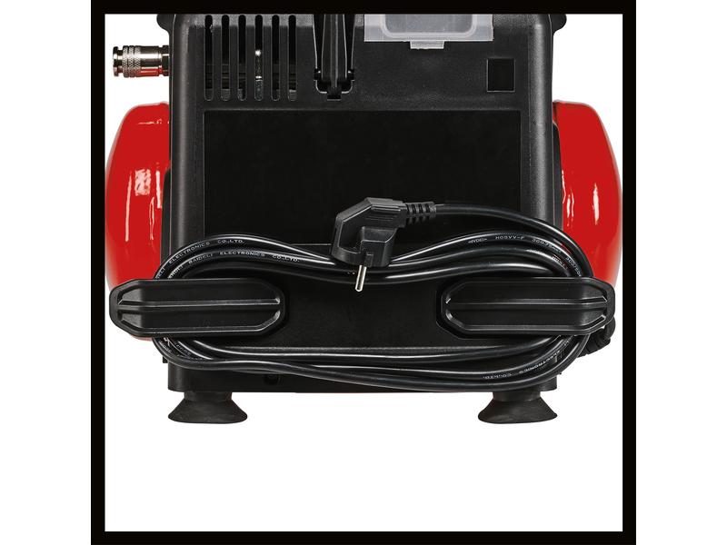 Einhell Kompressor TC-AC 190/6/8 OF Set Tragbarer Kompressor, ölfrei