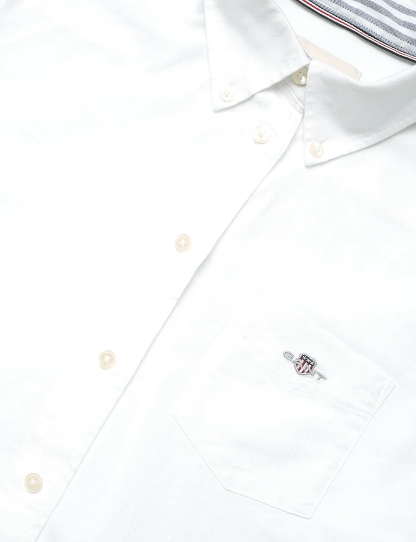 Ladies Regular Oxford Shirt White