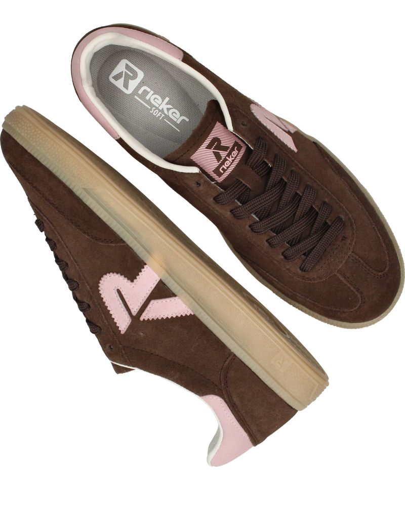 Rieker Sport Sneakers Bruin Dames