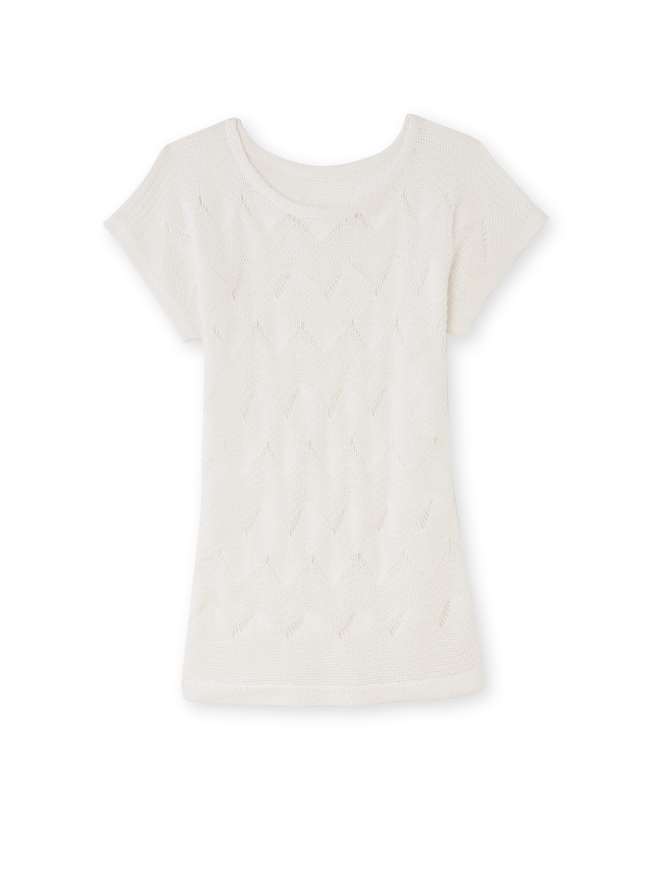 Pull maillle fantaisie manches T