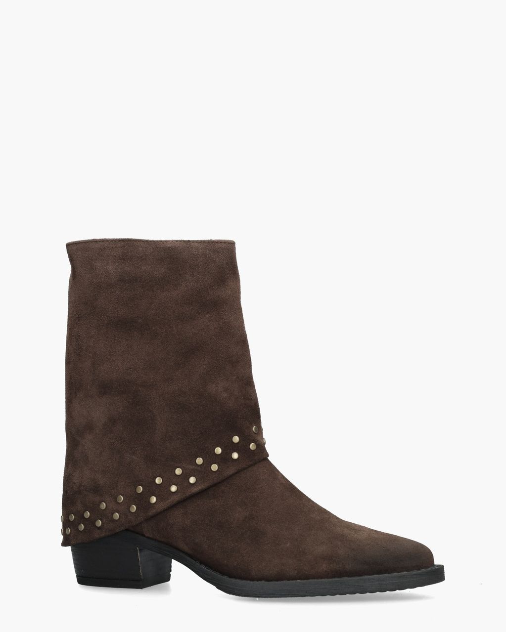 Miss Behave Brenda25 Donkerbruin Dames Enkelboots