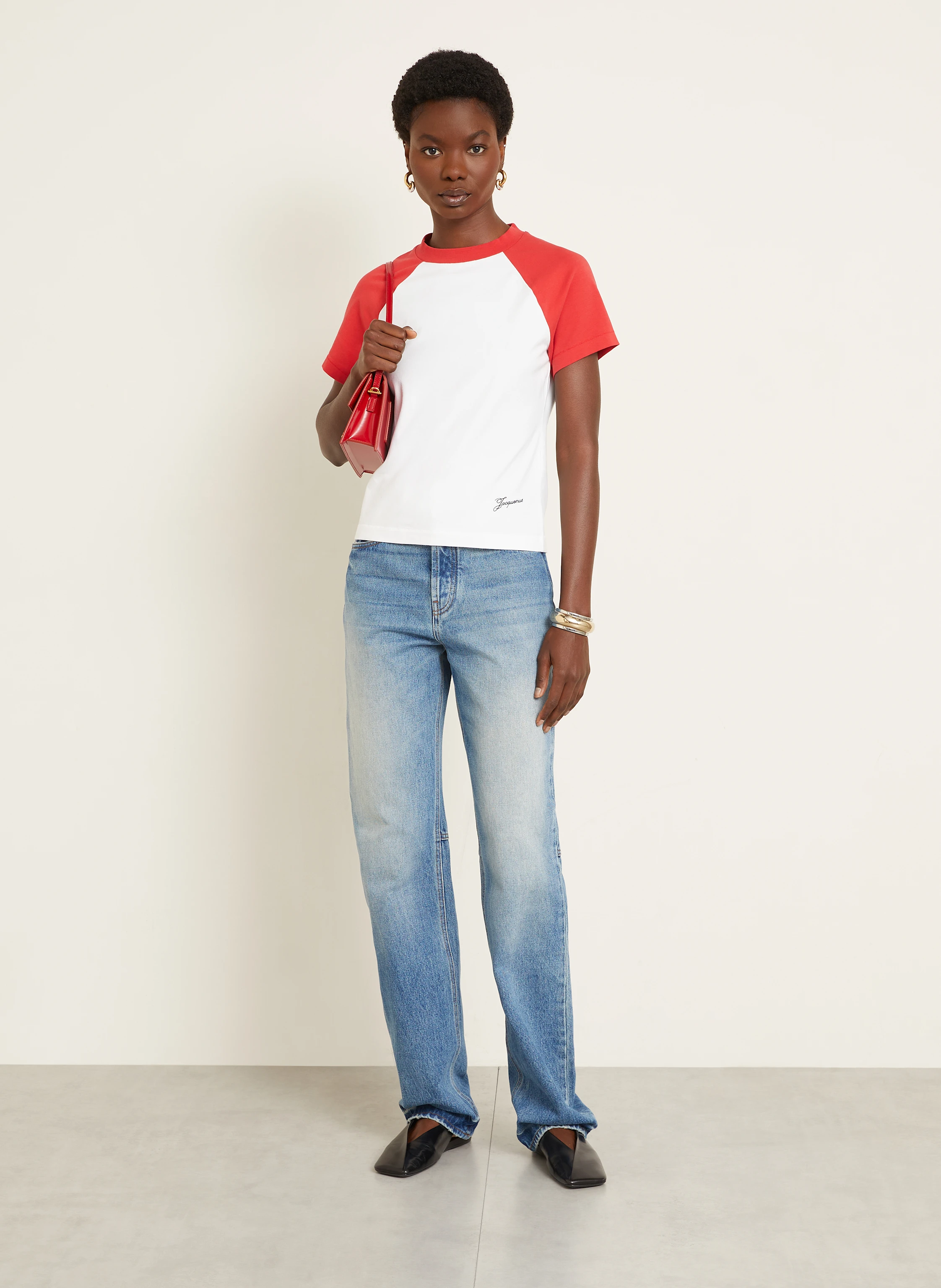 JACQUEMUS T-Shirt LE MINI TSHIRT BASEBALL