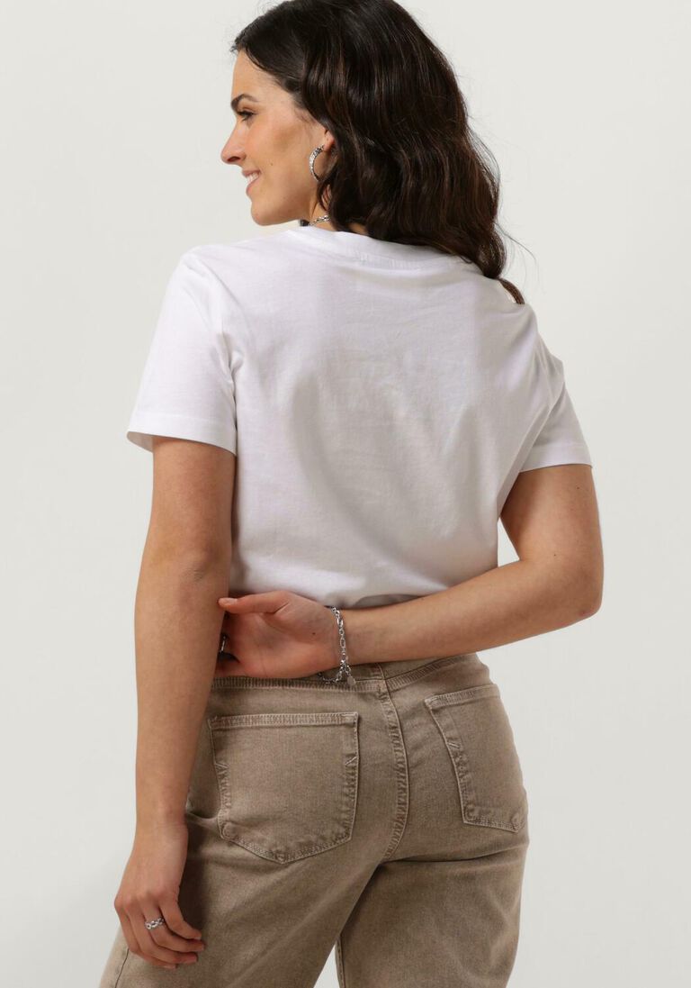 SELECTED FEMME witte selected femme t-shirt slfmy perfect ss tee box cut b