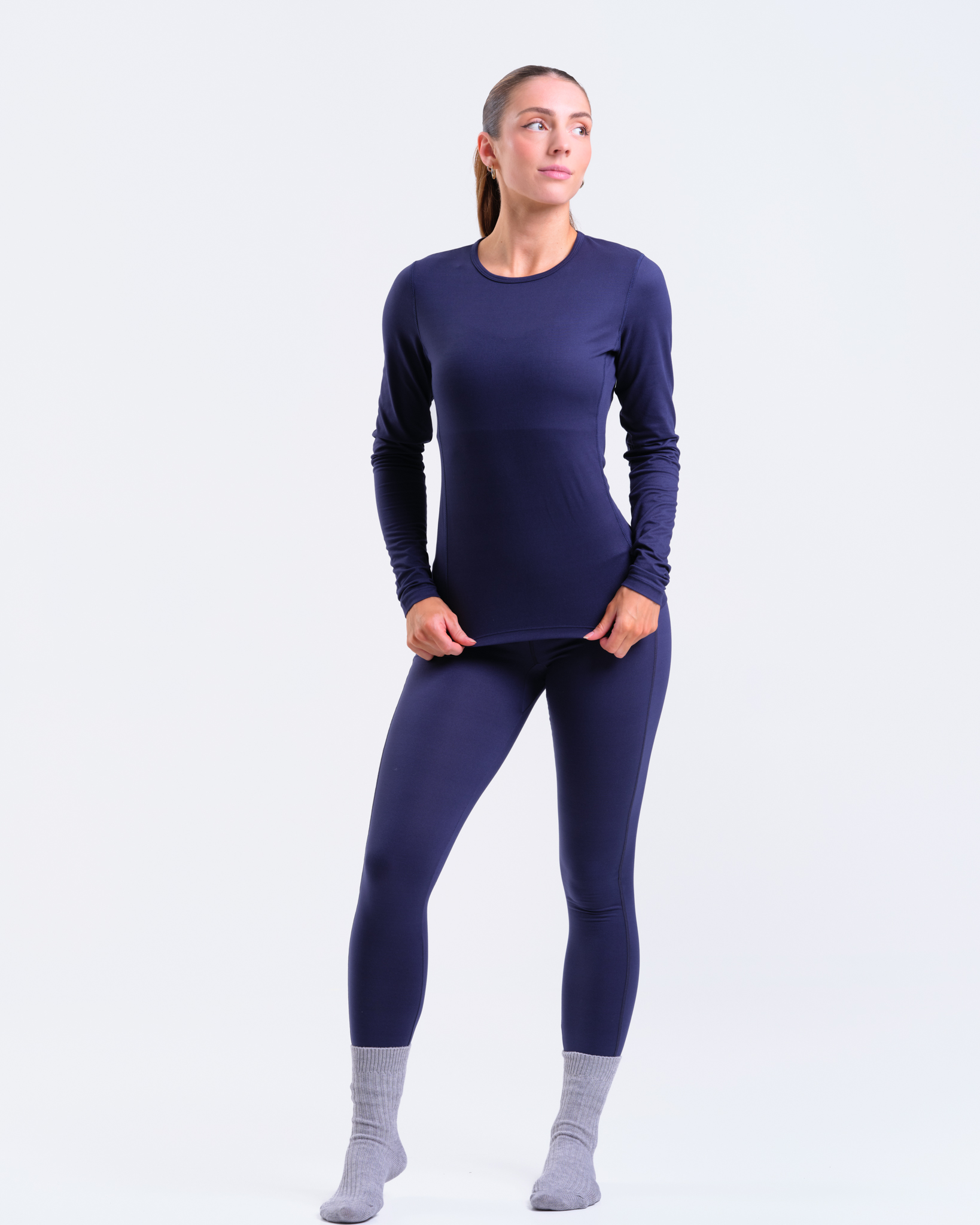 LEVITY Versatile Syntethic Baselayer Tights Blue Navy