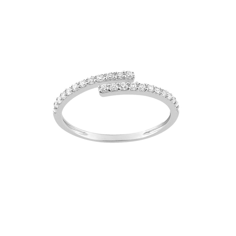Bague Femme - Oxyde de zirconium - Or 9 Carats
