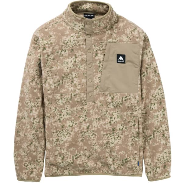 Sweat polaire snowboard BURTON M CINDER PO SNOWFALL CAMO