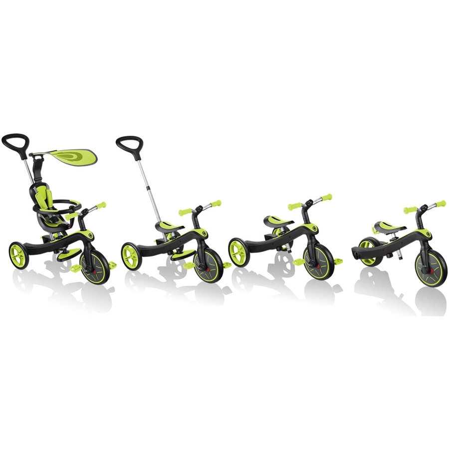 GLOBBER EXPLORER TRIKE 4in1 lime grün