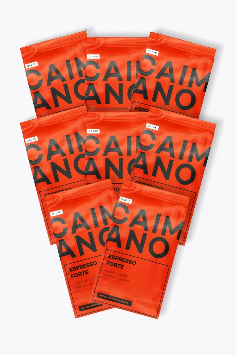 Caffè Caimano Espresso Forte Vorteilspaket 8kg