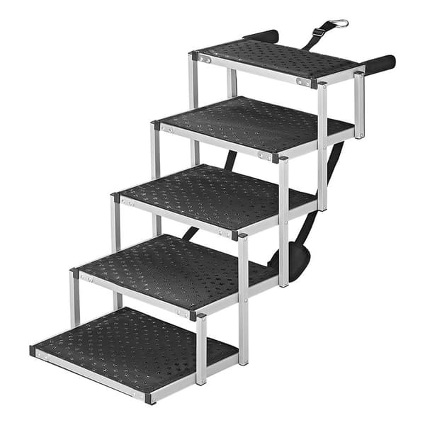 Hundetrapper aluminium sammenleggbar
