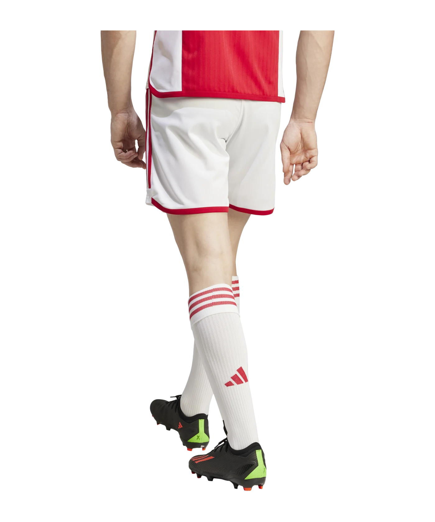 adidas Ajax Amsterdam Short Home 2023/2024 Weiss