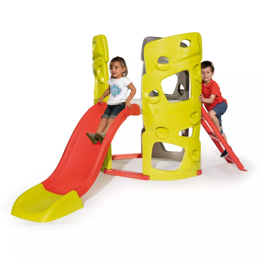 Smoby Abenteuer-Kletterturm mit Rutsche