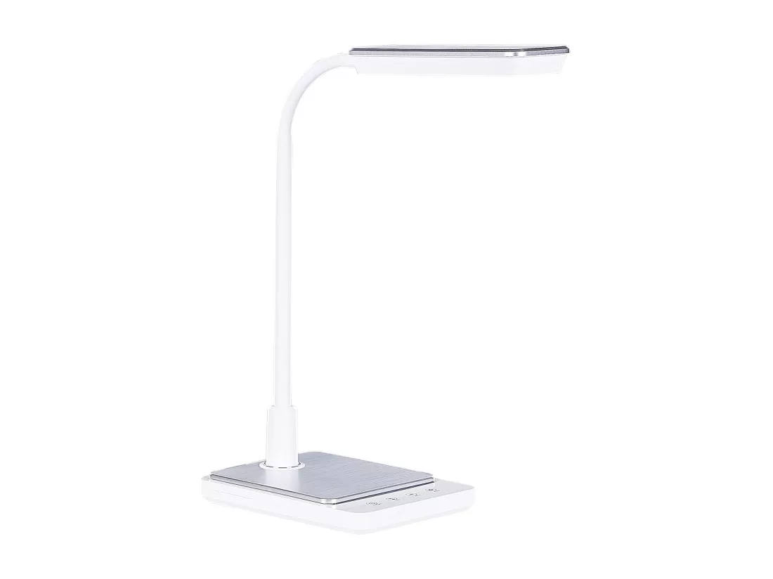 Lampe de bureau LED CENTAURUS Avec variateur Métal Blanc